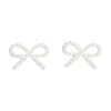 Vila Jewellery<Vikyren Bow Earring (Cloud Dancer)