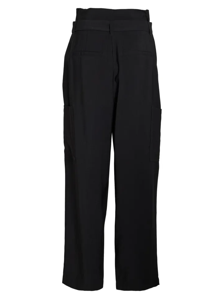 villo_wide_leg_pants_blac_1.webp Vila Pants<VILLO WIDE LEG PANTS (BLACK)