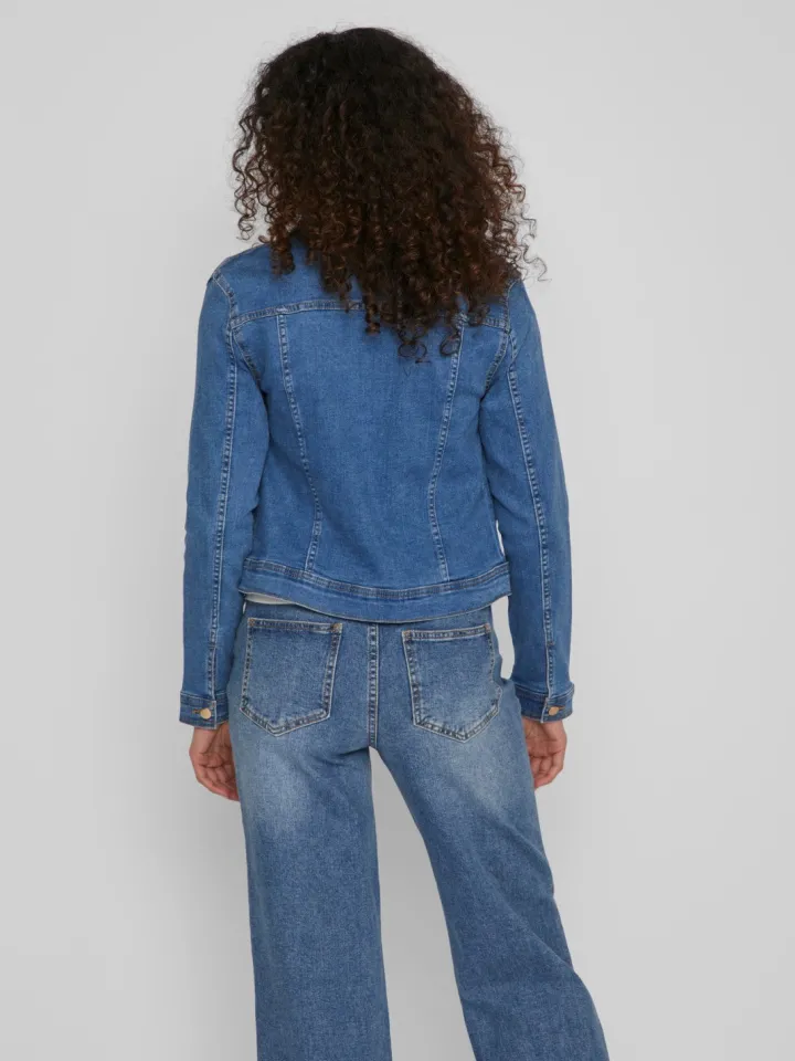 vineed_denim_jacket_mediu_4.webp Vila Jackets<VINEED DENIM JACKET (MEDIUM BLUE)