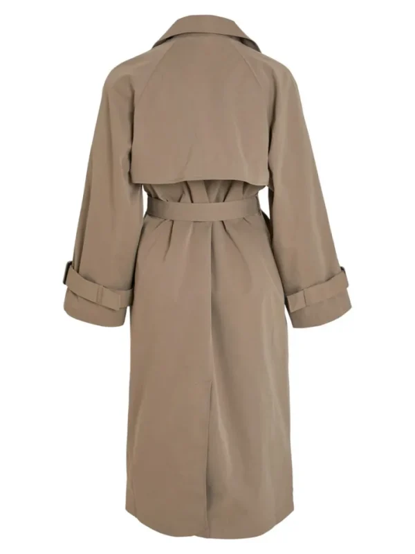 Vila Rouge Coats<VIVIANNA TRENCHCOAT (WALNUT)
