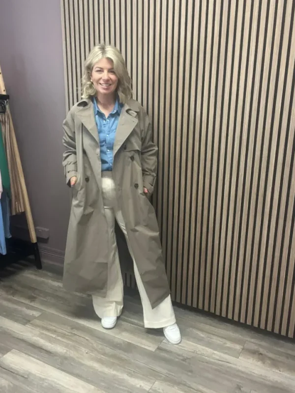 Vila Rouge Coats<VIVIANNA TRENCHCOAT (WALNUT)