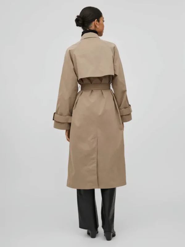 Vila Rouge Coats<VIVIANNA TRENCHCOAT (WALNUT)