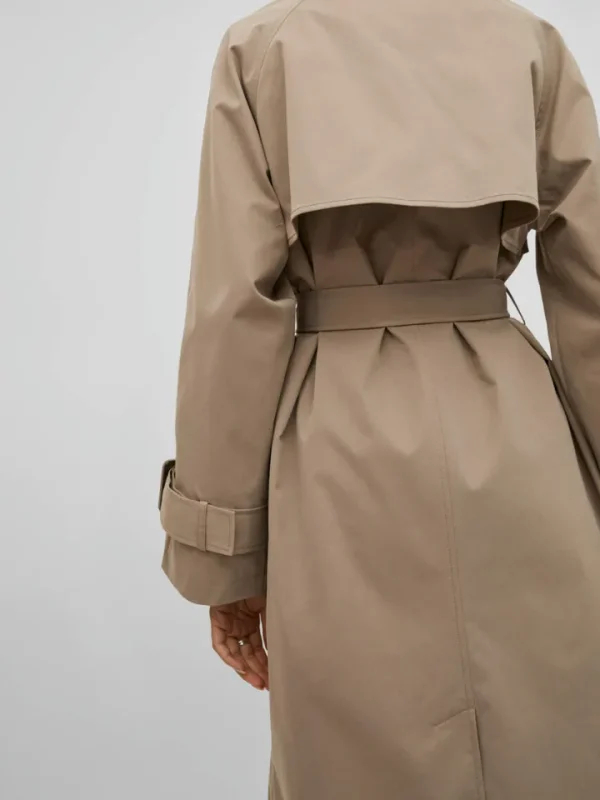 Vila Rouge Coats<VIVIANNA TRENCHCOAT (WALNUT)