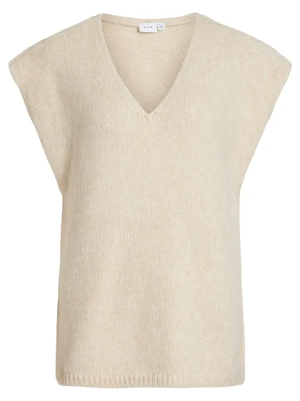 Vila Jumpers & Cardigans<Vivianne Knit Vest (Birch)