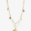 Pieces Jewellery<Vuhia Combi Necklace (Gold)
