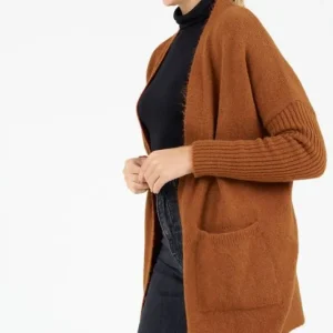 Zibi Jumpers & Cardigans<WILL CARDIGAN (RUST)