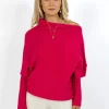 Kate & Pippa Jumpers & Cardigans<WINDSOR JUMPER (RASPBERRY RED)