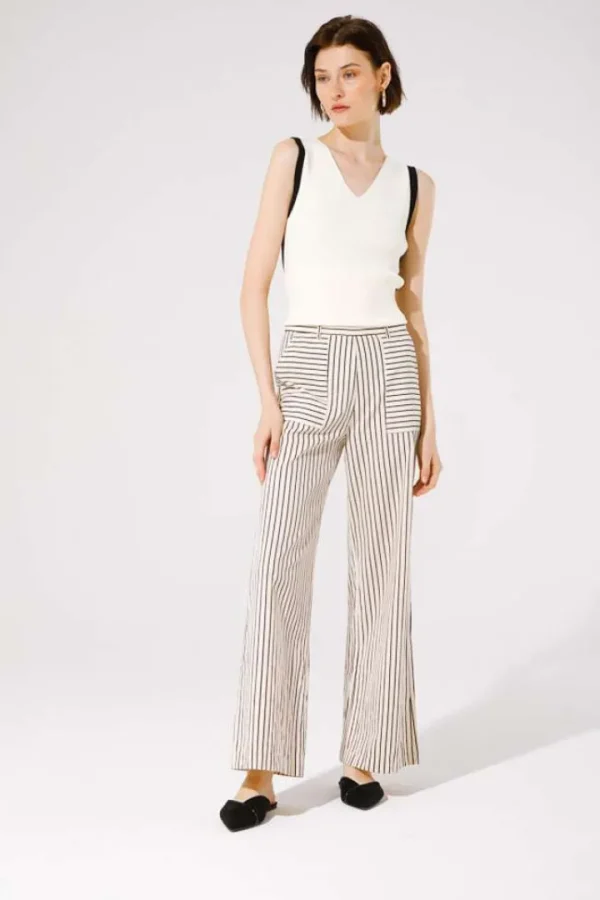 GoaGoa Pants | Co-Ords<Yatch Trousers (/Black Stripe)